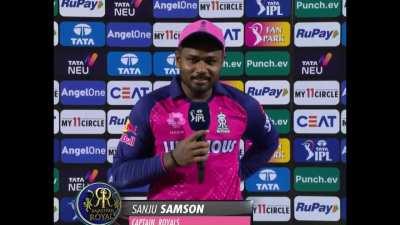 Title thinks he's the thala of giving witty responses in post-match interviews