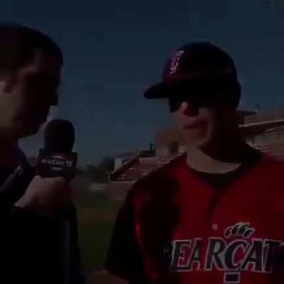 Post-game interviews