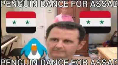 penguin dance for assad