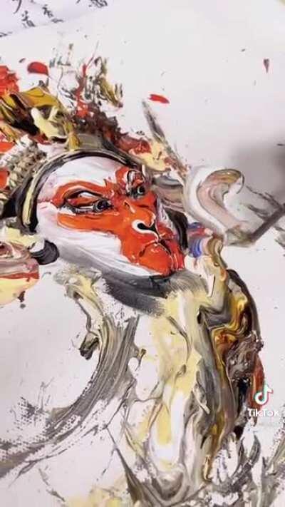 Sun Wukong Painting