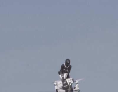 Hoverbike crash