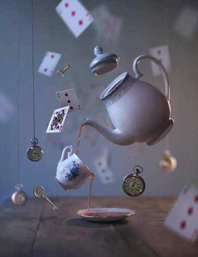 Mad tea party - cinemagraph