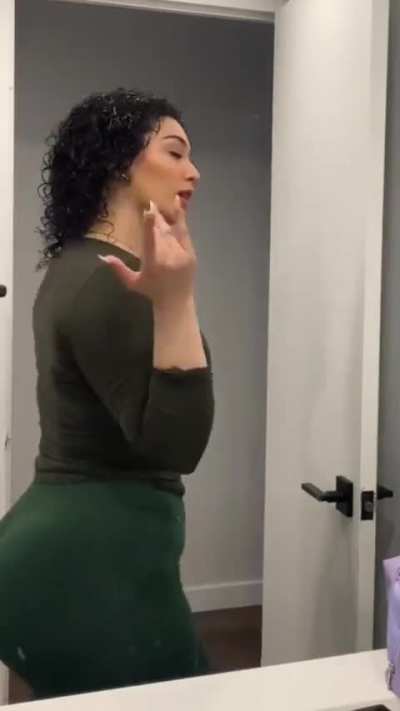 Every day her ass gets bigger and bigger.