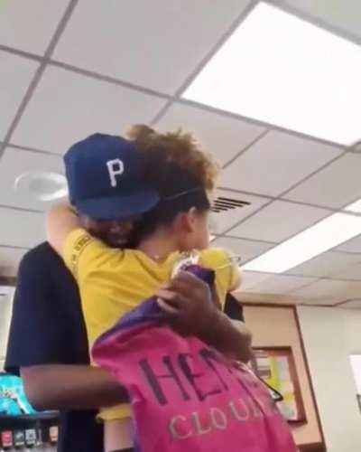 Dad who works 3 jobs surprises his daughter with her dream dress for the 8th grade dance after telling her he couldn't afford it.