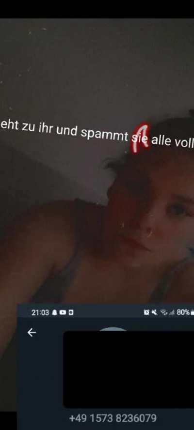 Spammt der voll die will allen nudes schicken diese schlampe