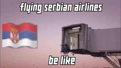 air serbia....