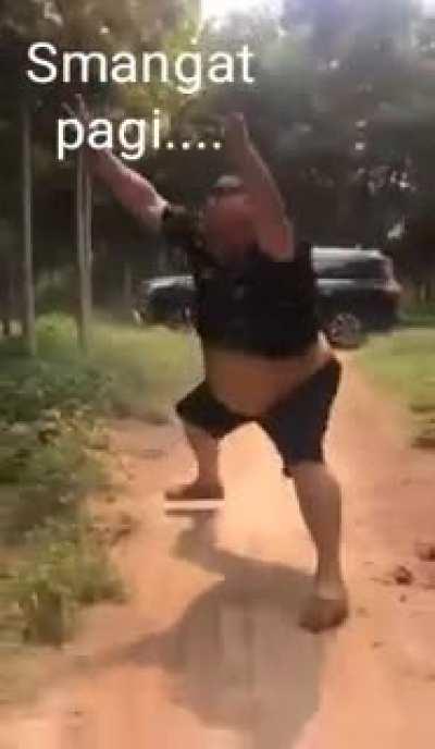 HMF while I do kung fu