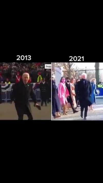 Interview congrats Joe Biden for being Vice President in 2013 and fast forward he congratulates him in 2021 in the same spot