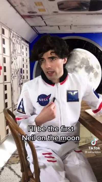 One small step for Neil