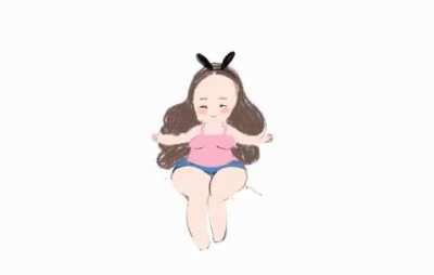 Animated myself being squishy 🤓🩷