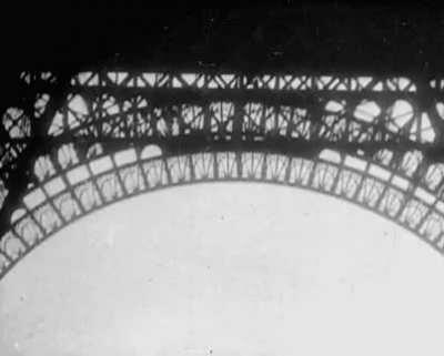 Franz Reichelt jumps off the Eiffel Tower wearing the parachute that he designed &amp;amp; invented.