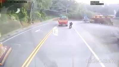 Leisurely Motorcycle Ride Disrupted