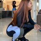 She even got sis (ladyluscioustt) to come back and throw that ass for the fam