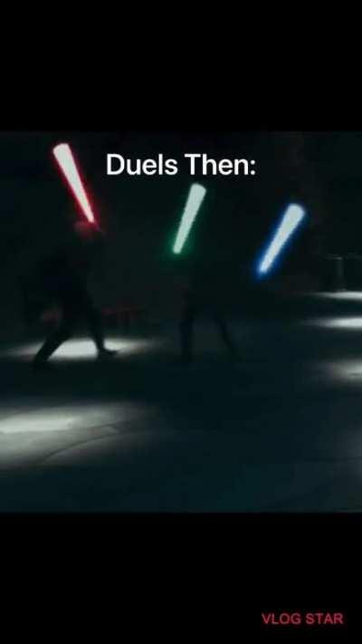 Damn, forgot how good lightsaber duels used to be