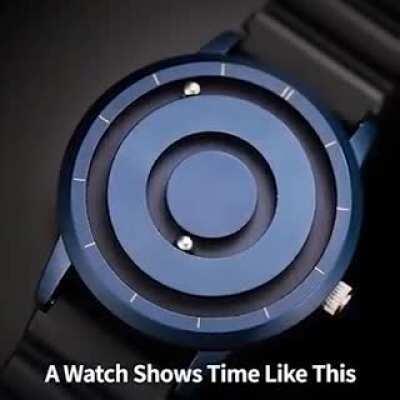 Awesome magnet watch, Tell time by touch!