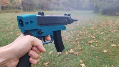 3D Printed Vz61 Receiver - Teal Sex Appeal