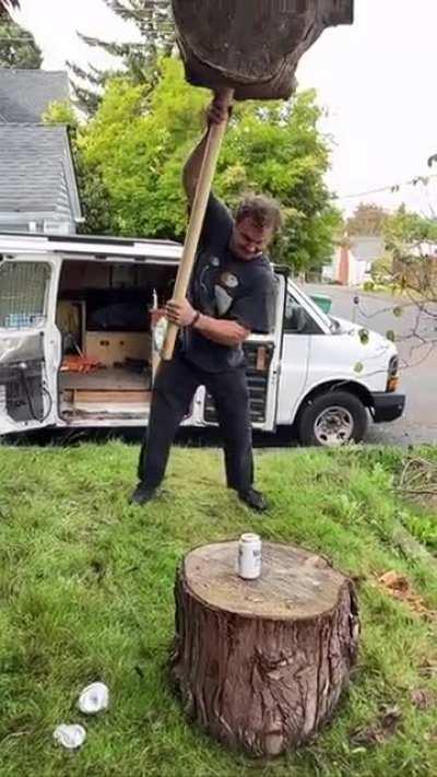 Hammer Man, owner of the Hammer to End All Hammers