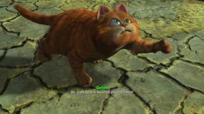 Garfield in Fallout 4