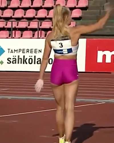 Saga Andersson - Finnish pole vaulter