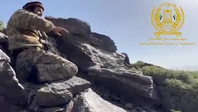 A recent video shows an ambush carried out by the NRF on the Taliban in Panjshir