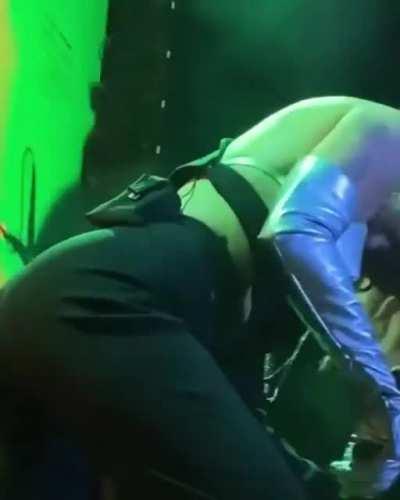 Sexy ass on stage