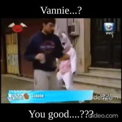 Guys I think Vannie might have ate something William offered her.....