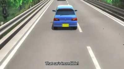 IMO one of the best Initial D parody[Lucky Star]