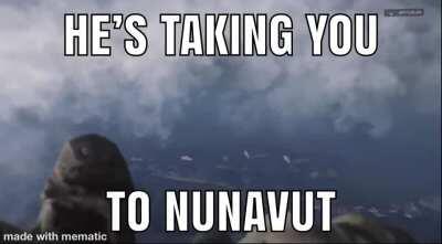 Takin g you to Nunavut Canada 🇨🇦 😎