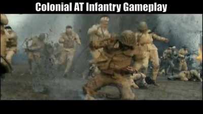 The Average Colonial Infantry AT Rush Be Like: