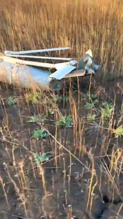 An unbroken FAB with an UMPK kit, somewhere in the fields of Ukraine.