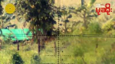 Compilation of Myanmar Army soldiers getting hit by KNDF snipers in Kayar State.