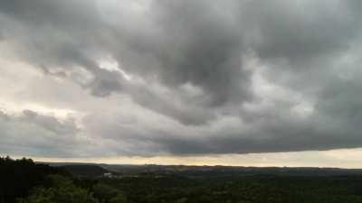 Time lapse of this storm forming above Austin