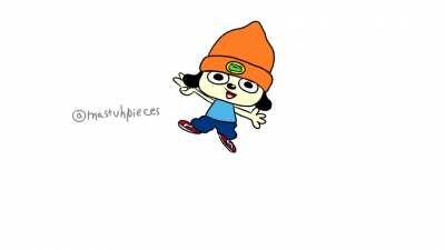 Parappa gets a boo boo