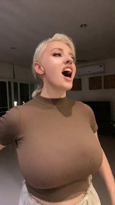 Voice and boobs