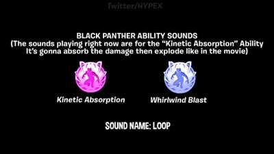 Black Panther's Ability Sounds (via/Hypex)