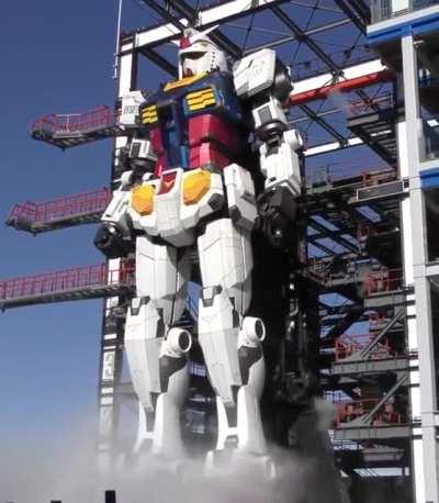 Yokohama dock Gundam