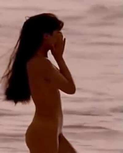 Phoebe Cates Nude Beach Stroll from the Movie Paradise