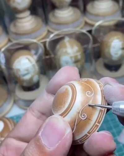 The Fragile Art of Egg Shell Carvings