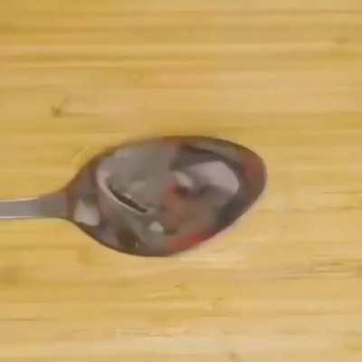 To use a spoon