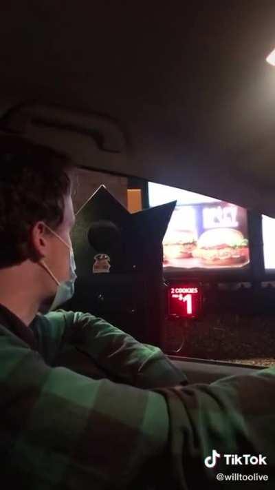 Perfectly cut drive through