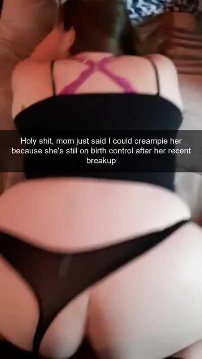 Chubby mom gets creampied by son after he catches her masturbating during lockdown