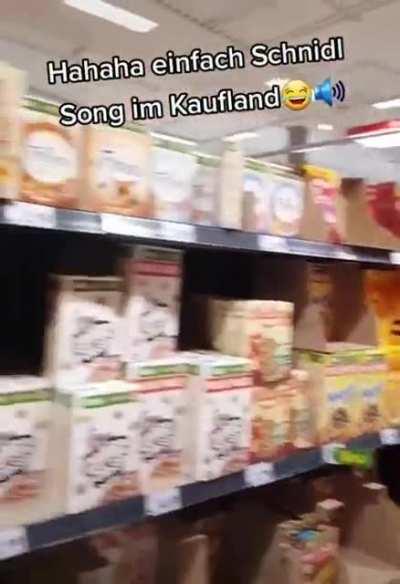 Schniedel Song im Kaufland 😂