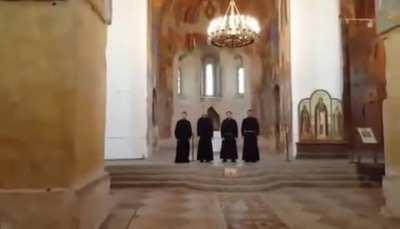 A Russian Orthodox chant called Let my prayer arise. Never heard something so angelic!