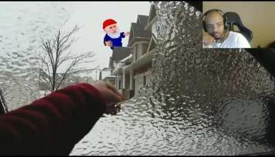 He Got Gnomed!