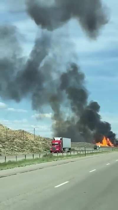 Train Derailment near Rock Springs, WY June, 13th 2020