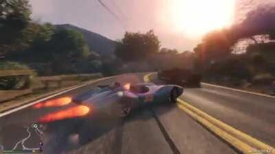 I see all these flying scramjet stunts but nobody hits boost drifts like this