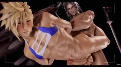 Sephiroth Reminding Cloud of His Place