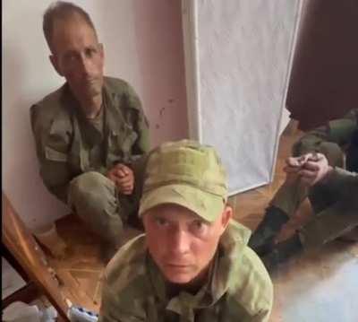 Continuation of the story in which Ukrainian fighters misled a group of Russians by posing as a Russian unit and destroyed the enemy in the dark. Four Russian invaders survived. And they are now in captivity.