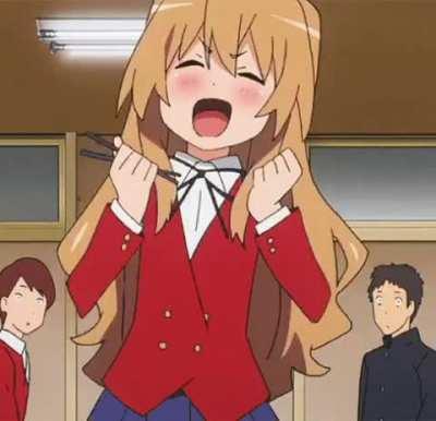 Happy palm top tiger [Toradora]