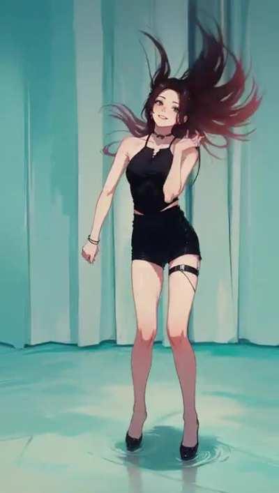 New Genshin Impact Dancing Anime Girl Filter On Tiktok  SALU NETWORK